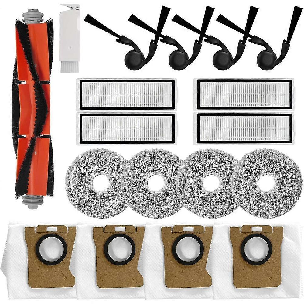 Zubehörset Für Den Xiaomi 5/5 Pro Roboterstaubsauger, Inklusive Hauptbürste, Seitenbürste, Hepa-filter, Reinigungstücher Und Staubbeutel.
