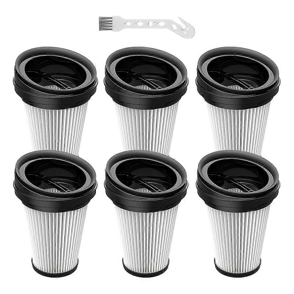 6er-pack Ersatzfilter Für Grundig 2-in-1 Akku-handstaubsauger Vch9829, Vch9832, Vch9630, Vch9631 Und Vch9632