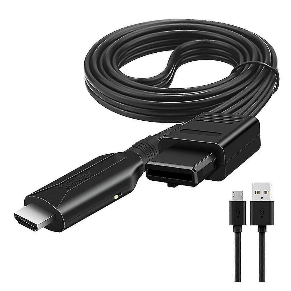 Hd N64-zu-kompatibler Konverter, Hd-link-kabel Für N64//snes Plug And Play, Unterstützt 1080p