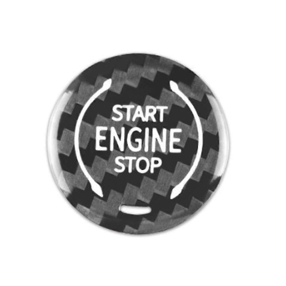 Faser-auto-motor-stopp-tasten-abdeckungsaufkleber Für C8 Corvette Z51 2020 2021 Zubehör