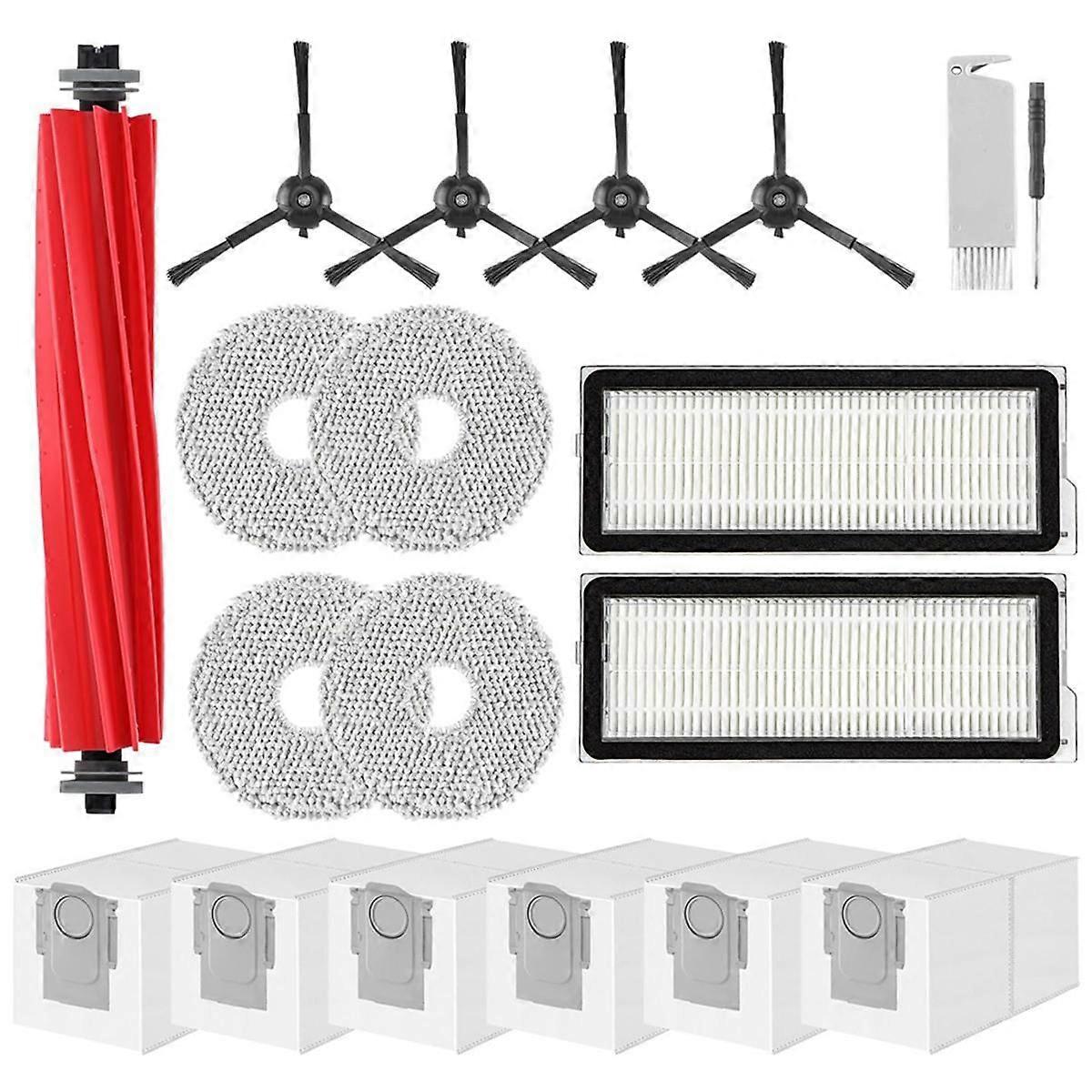 Zubehör Für Q Pro, Q Maxv, Q S Staubsauger, Hauptbürste, Hepa-filter, Staubbeutel, Tücher