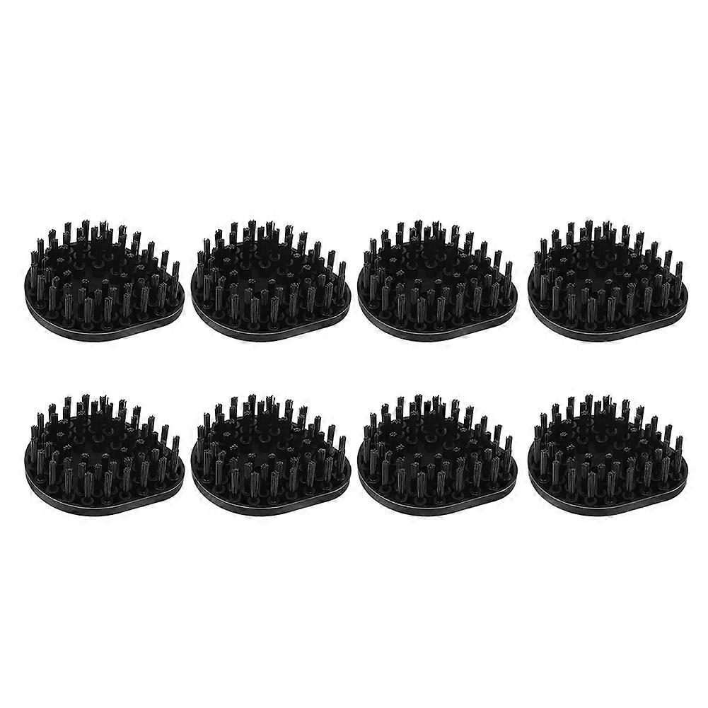 8er-pack Dampfreiniger-bürstenköpfe, Nylon-dampfmopp-ersatzzubehör Für Harte Oberflächen
