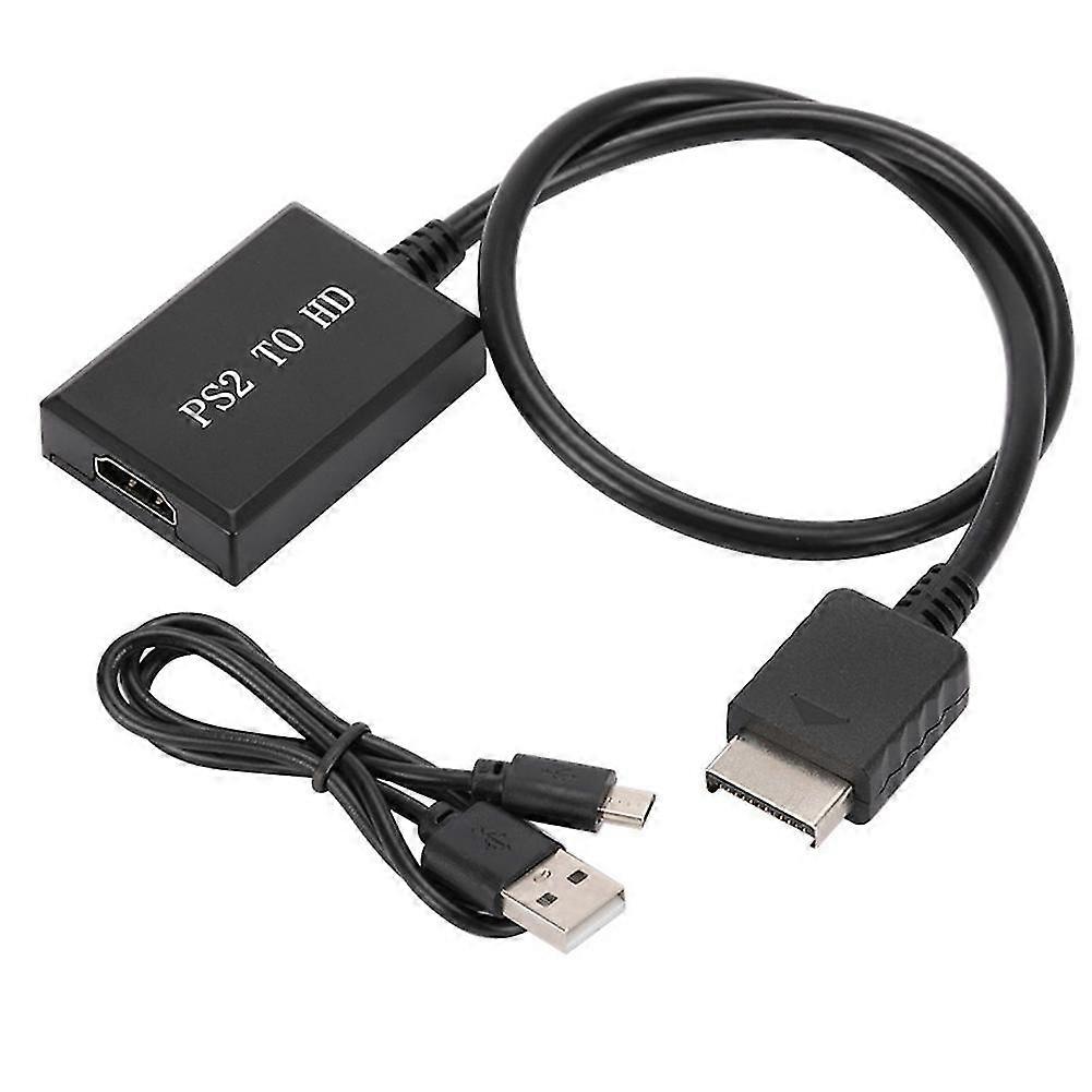 Der 1080p Ps2-zu-hd-audio-video-konverter-adapter Unterstützt Den Ps1/2/3-anzeigemodus Für Pc-hdtv