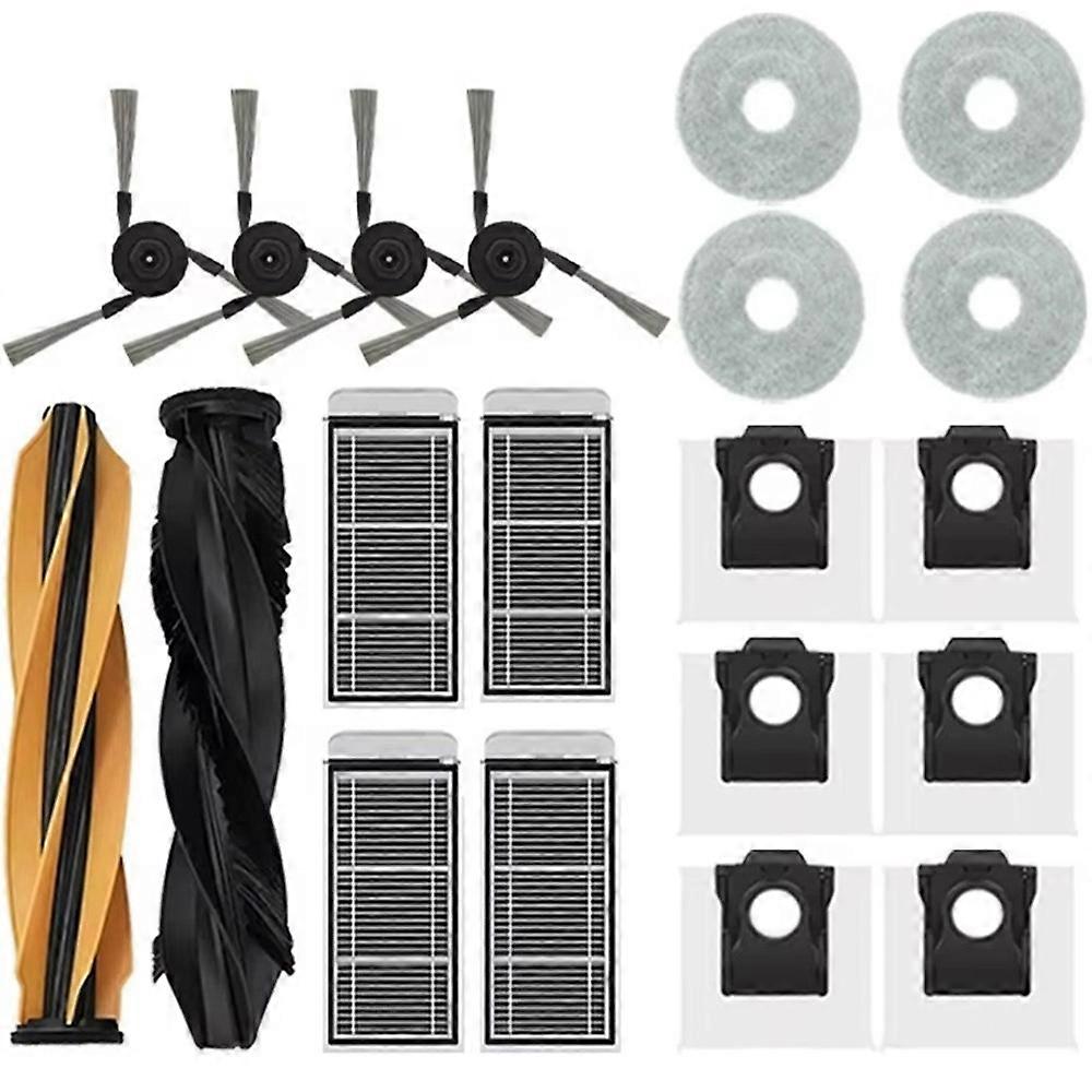 Dreame X50 Ultra/x50 Master/x50 Ultra Complete Staubsaugerzubehör: Hauptseitenbürste, Hepa-filter, Reinigungstücher
