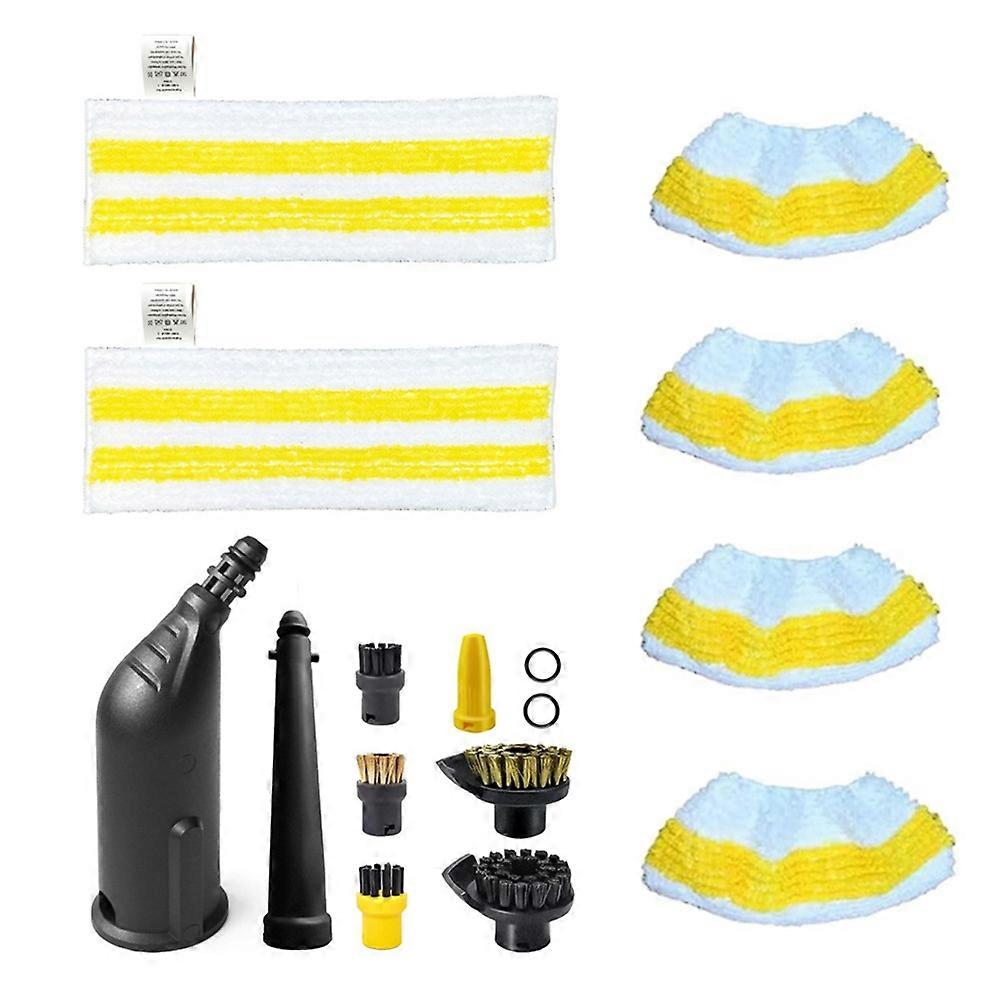 Karcher Sc1 Sc2 Sc3 Sc4 Sc5 Dampfreiniger-bürstenset: Rundbürsten Und Zubehör Für Dampfreinigungsspitzen, Fugenbürsten Und Rundbürste.