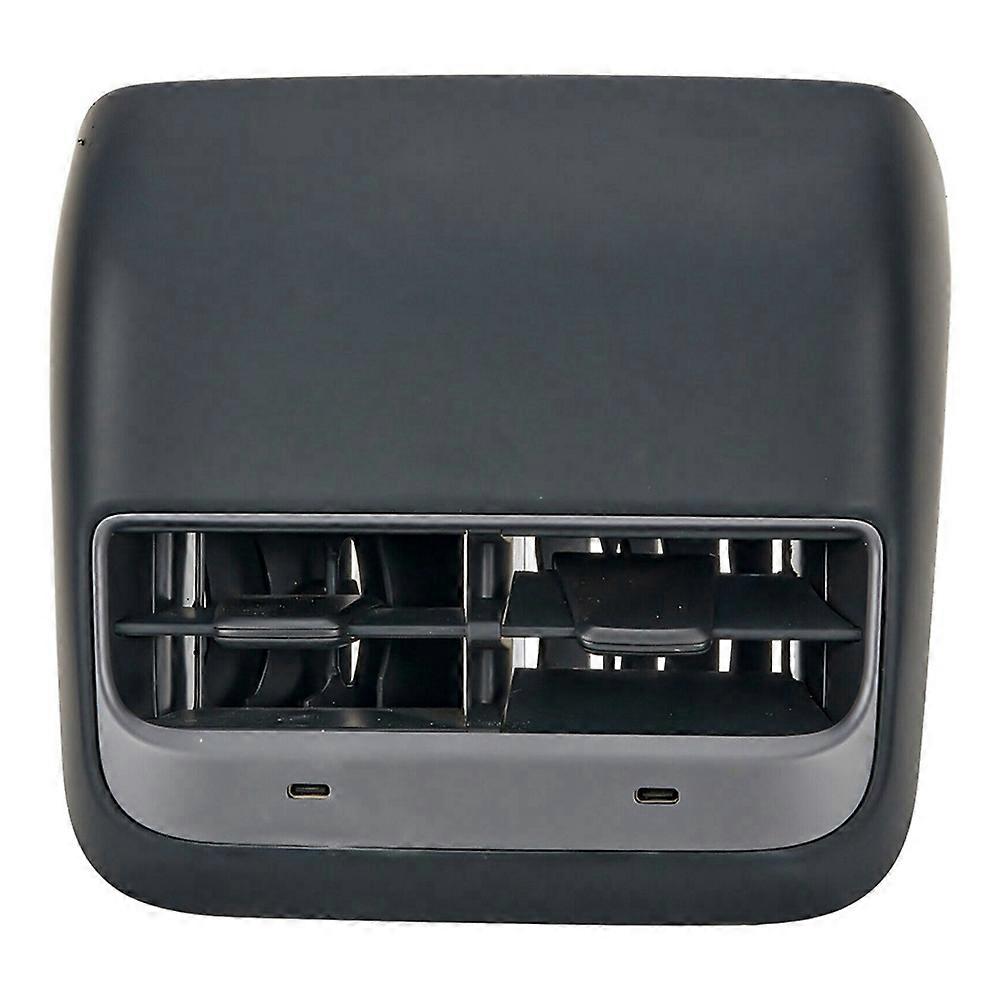 Für Tesla Modell 3 Y M3 2017-2023 Auto Kühlergrill Panel Hinten Air Vent Konsole Einfache Installation Und Langlebig 1546129-00-d