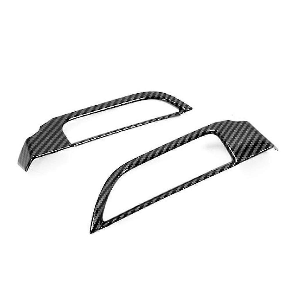 Für Sienna 2021 2022 Carbon Faser Auto Dashboard Oberen Air Outlet Vent Abdeckung Trim Dekor Rahmen Aufkleber