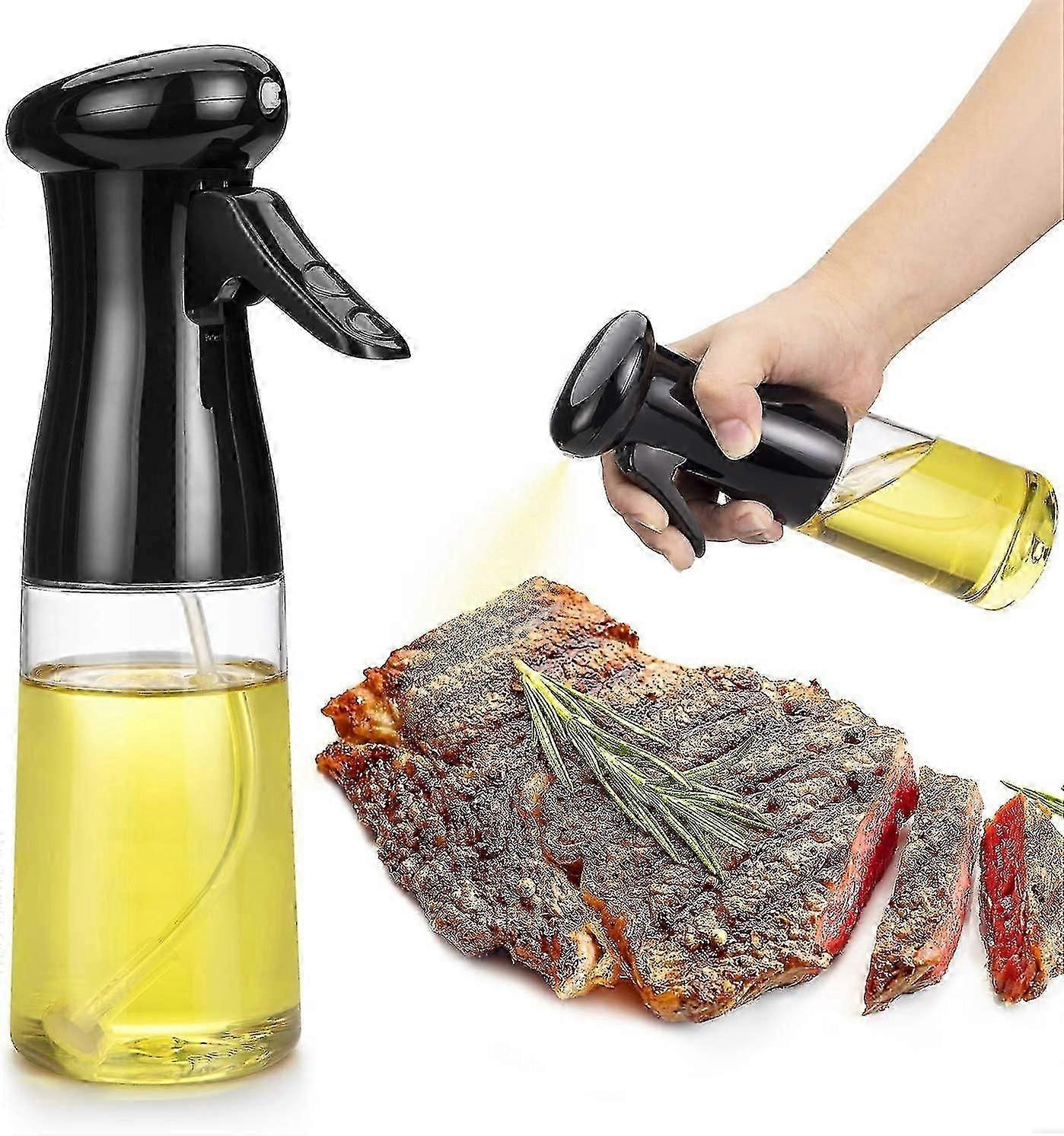Ölsprüher Zum Kochen, Bpa-freies Olivenölspray In Lebensmittelqualität, 210 Ml Ölsprühflasche, Mister Olivenölsprüher Zum Kochen, Salat, Grillen, Grillen, Braten