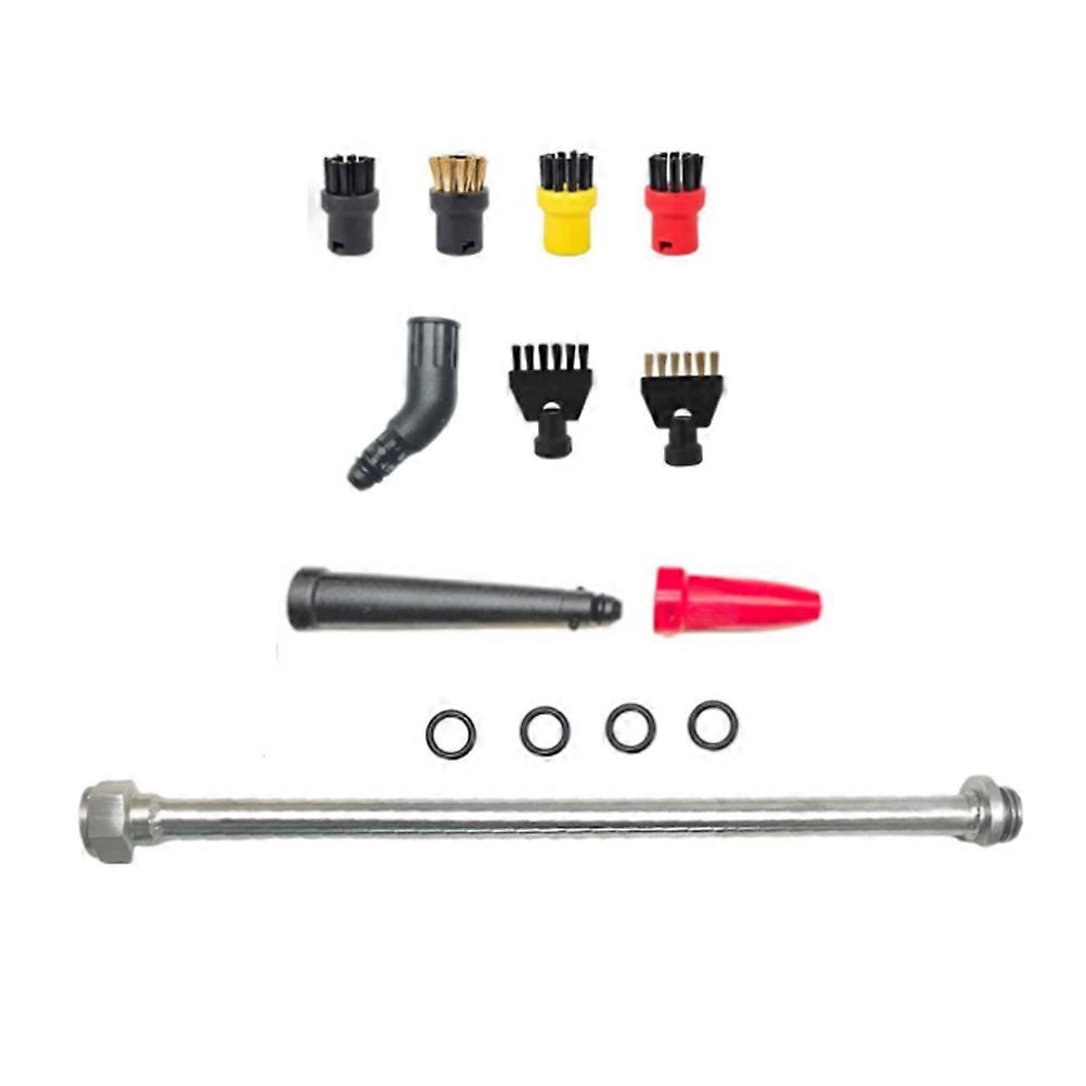Zubehör Für Dampfmaschine Karcher M12: Adapter, Verbindungsrohr, Rundbürste