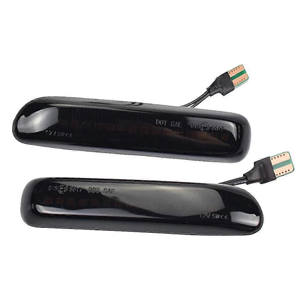 Auto Smoke Led Dynamische Seitenmarkierungsleuchte Blinkerleuchte Für 3er E46 Coupe 1997-2001