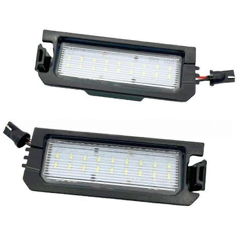 2 Stück Led-nummernschildbeleuchtung, Kompatibel Mit Hyundai I30 Elantra Sonata Venue Tucson Veloster Kia Rio K5 K7 Niro Cadenza