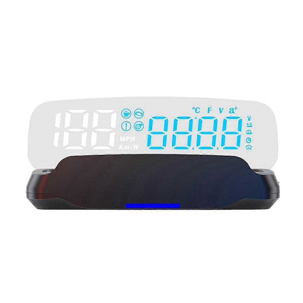 C7b Obd2 Auto Hud Headup Display Auto Smart Gauge Display Schnittstelle Öldruck Luft-kraftstoff-verhältnis Auto Lcd Heads Up