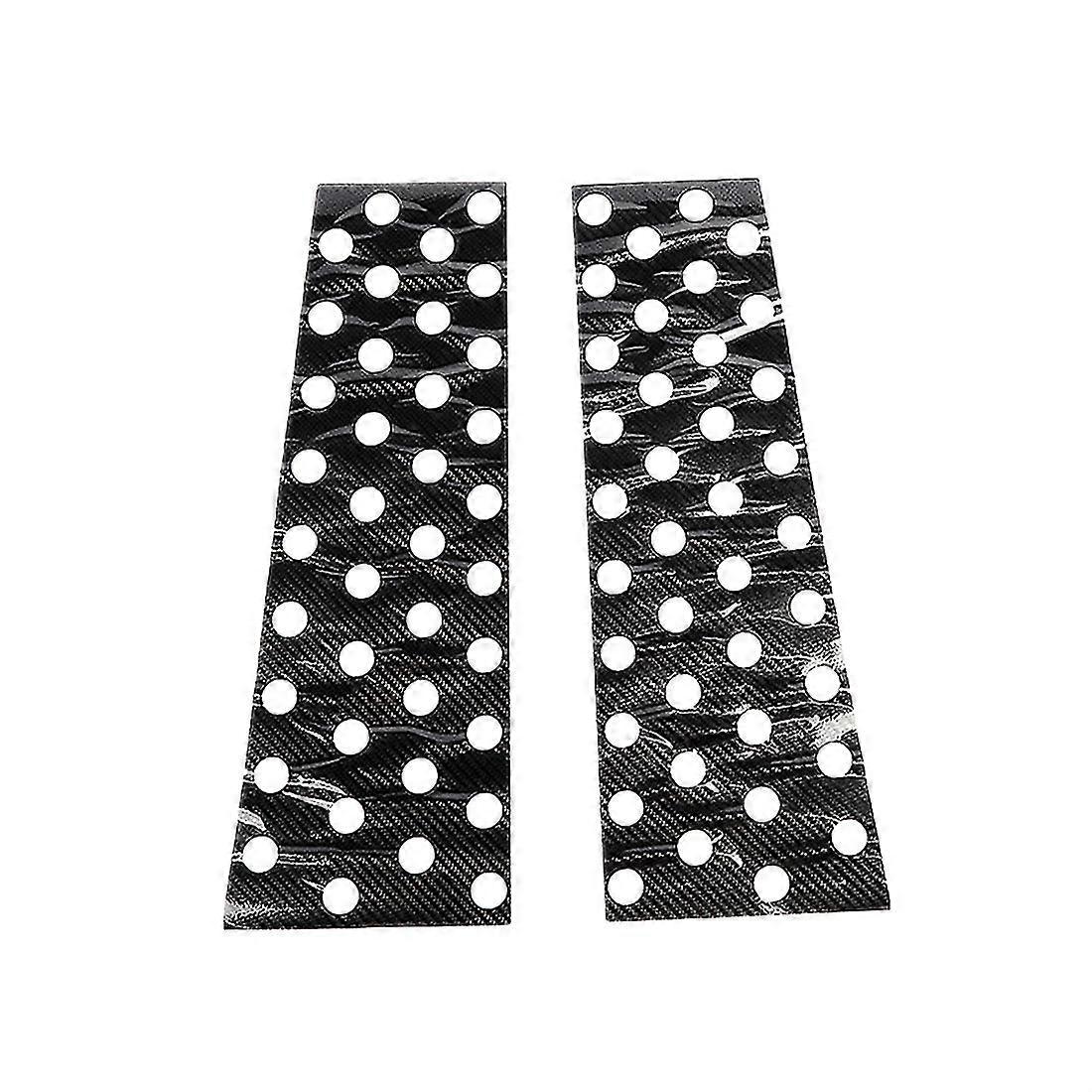 Carbon Fiber Auto Fenster B Säule Dekorative Aufkleber Trim Außen Zubehör Für 2021 2022