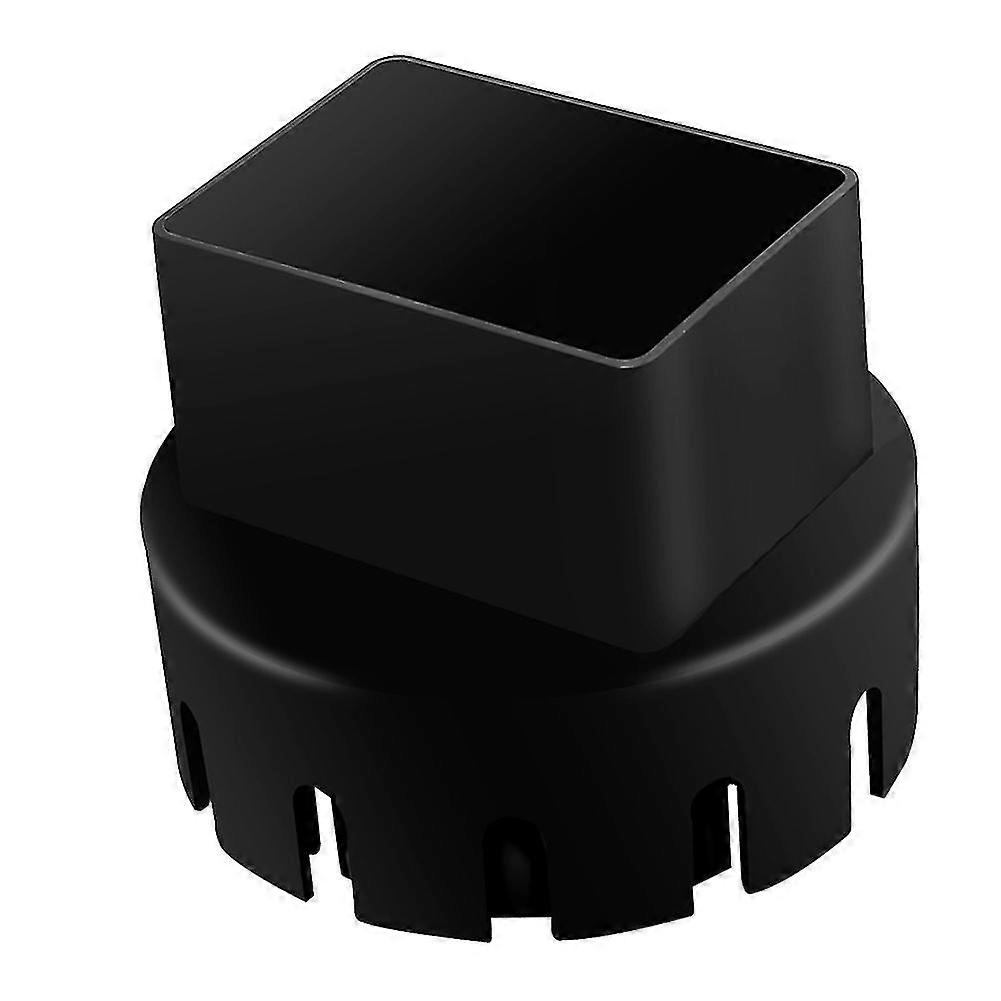 Dachrinnen-fallrohr-adapter (2" X 3" Quadratischer Dachrinnen-zu-abflussrohr-adapter) Passend Für 3" Oder 4" Außenrohre