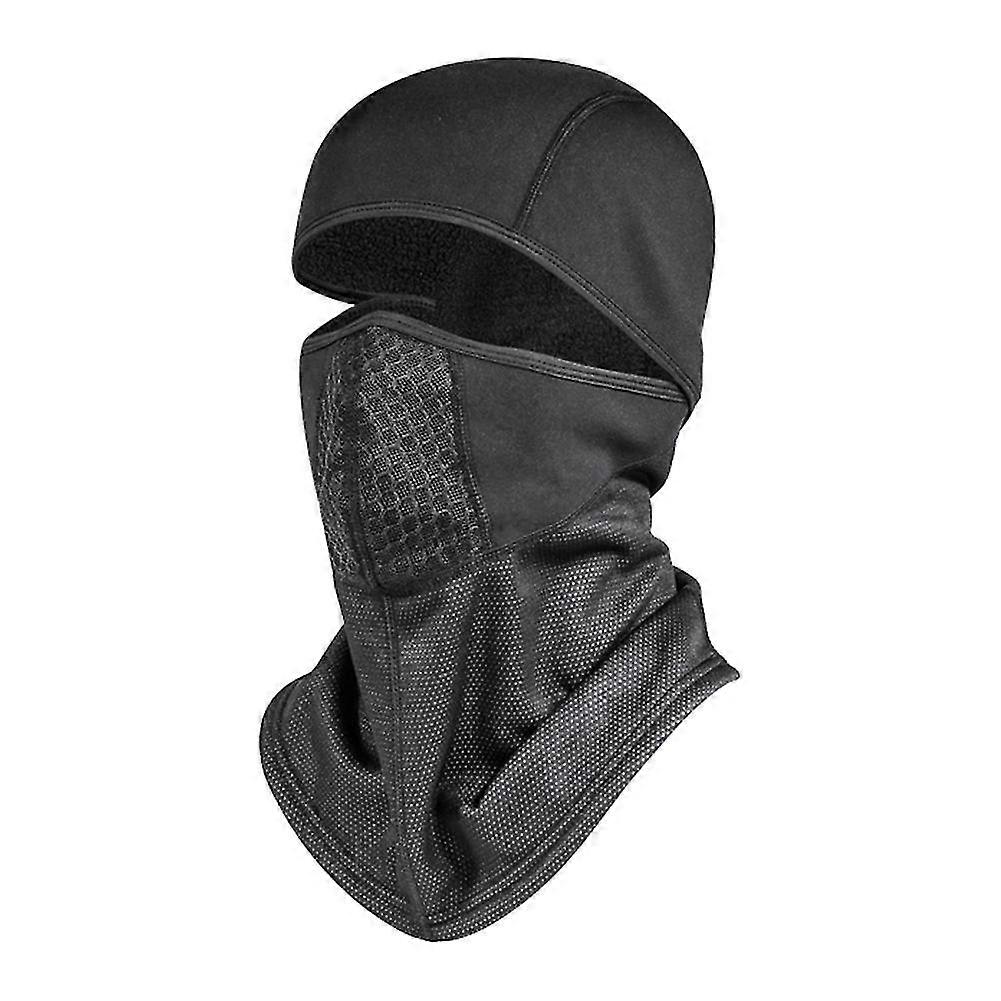 Winter-fahrradmaske, Thermo-fleece, Warm Halten, Winddicht, Fahrrad-gesichtsmaske, Angeln, Skimütze, A