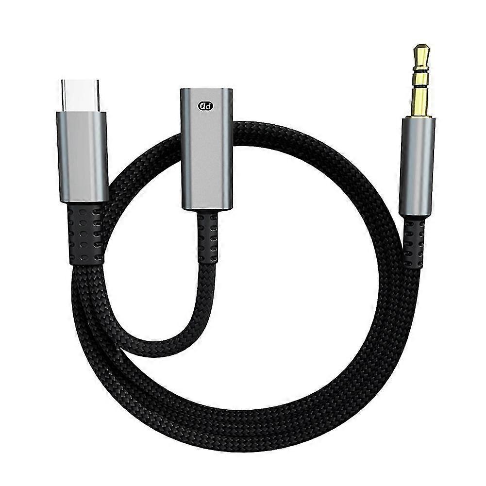 Typ-c-auf-3,5-mm-audio-adapter, Auto-aux-kabel, Hifi-audio-adapter, Digital-decoder, Kopfhöreranschluss-adapter