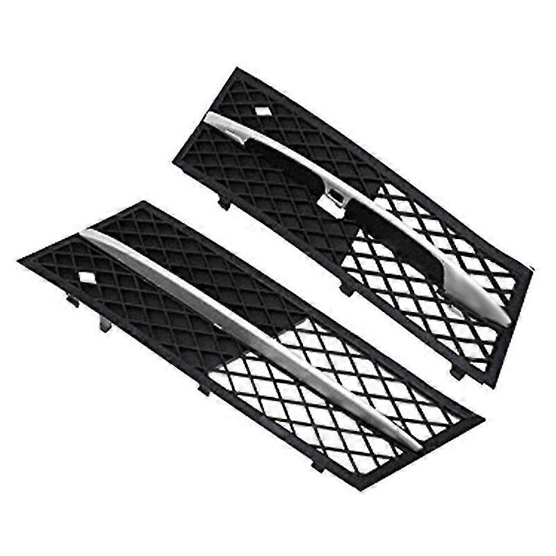 2 Stück Auto Front Lower Bumper Grille Nebelscheinwerferabdeckung Für 5er F10 / F11 Limousine/wagon 2010–20