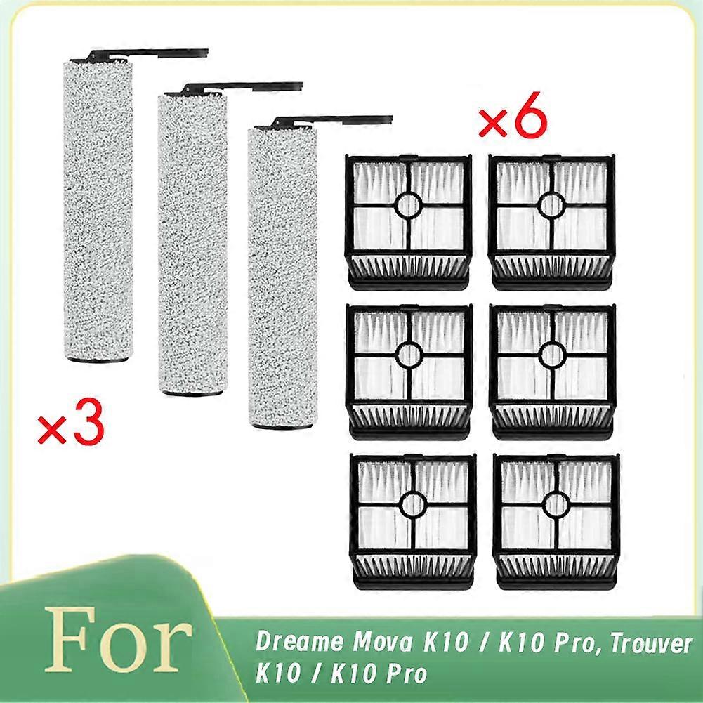 Zubehör Für Den Staubsauger Dreame Mova K10 / K10 Pro / Trouvère K10 / K10 Pro: Hauptbürste Und Filter