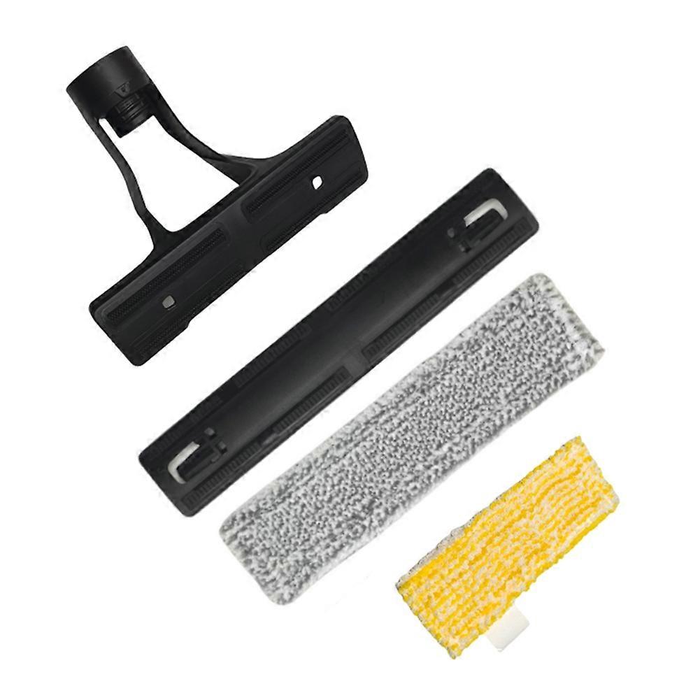Kit Mit 4 Zubehörteilen Für Die Fensterreiniger Karcher Wv1, Wv2, Wv5 Und Wv7: Reinigungssprühflasche, Nylonaufkleber Und Reinigungstuch.