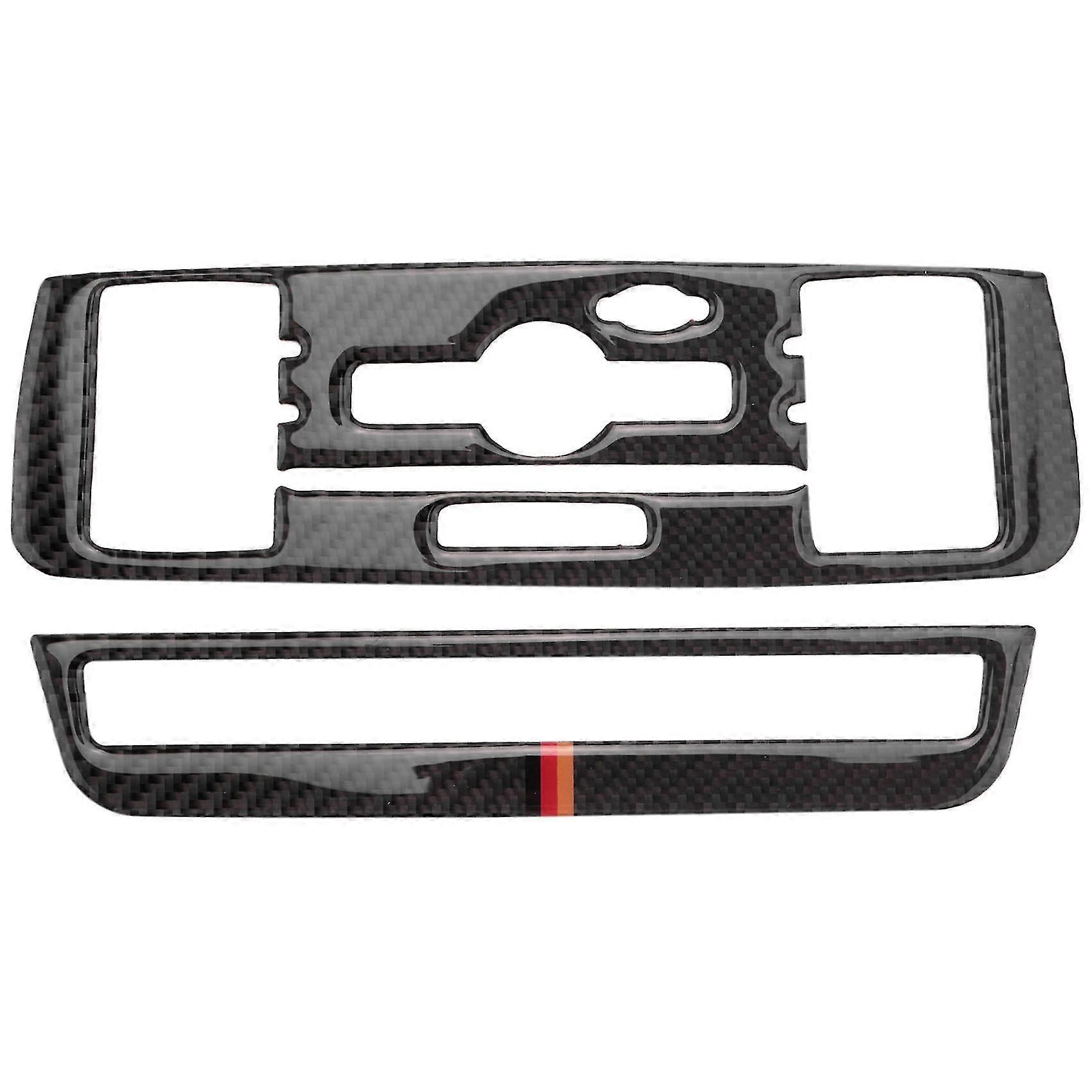 Carbon Faser Cd Ac Konsole Bedienfeld Auto Aufkleber Abdeckung Für Mercedes W169 W245 W117 W156 A Clas