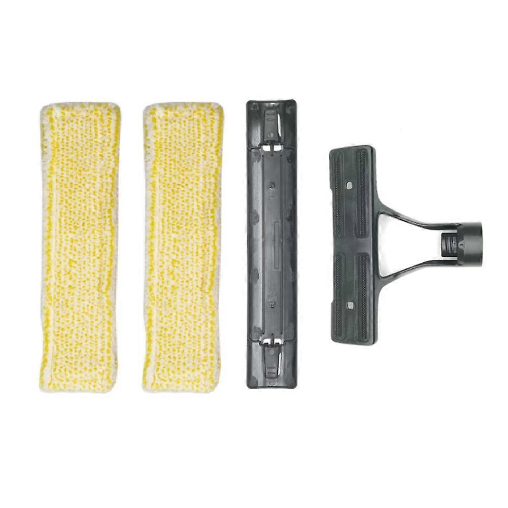 4-teiliges Set Inklusive Sprühflasche, Nylonaufklebern Und Fenstertüchern, Kompatibel Mit Den Fensterreinigern Karcher Wv1, Wv2, Wv5 Und Wv7.ersatzteile Für Die Fensterreinigung.