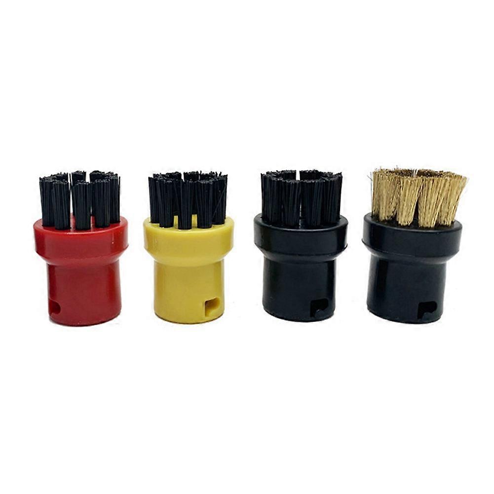 Karcher Dampfwischtücher Im 4er-set Mit Nylon- Und Kupferbürsten Für Die Tiefenreinigung Von Schwarzem Haar