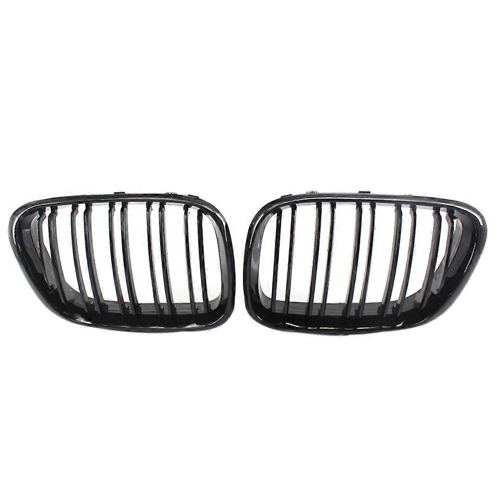 Frontgrill, Nierengrill, Ersatz Für X5 E53 1998–2003, Doppellamellen-stil, Glänzend Schwarz