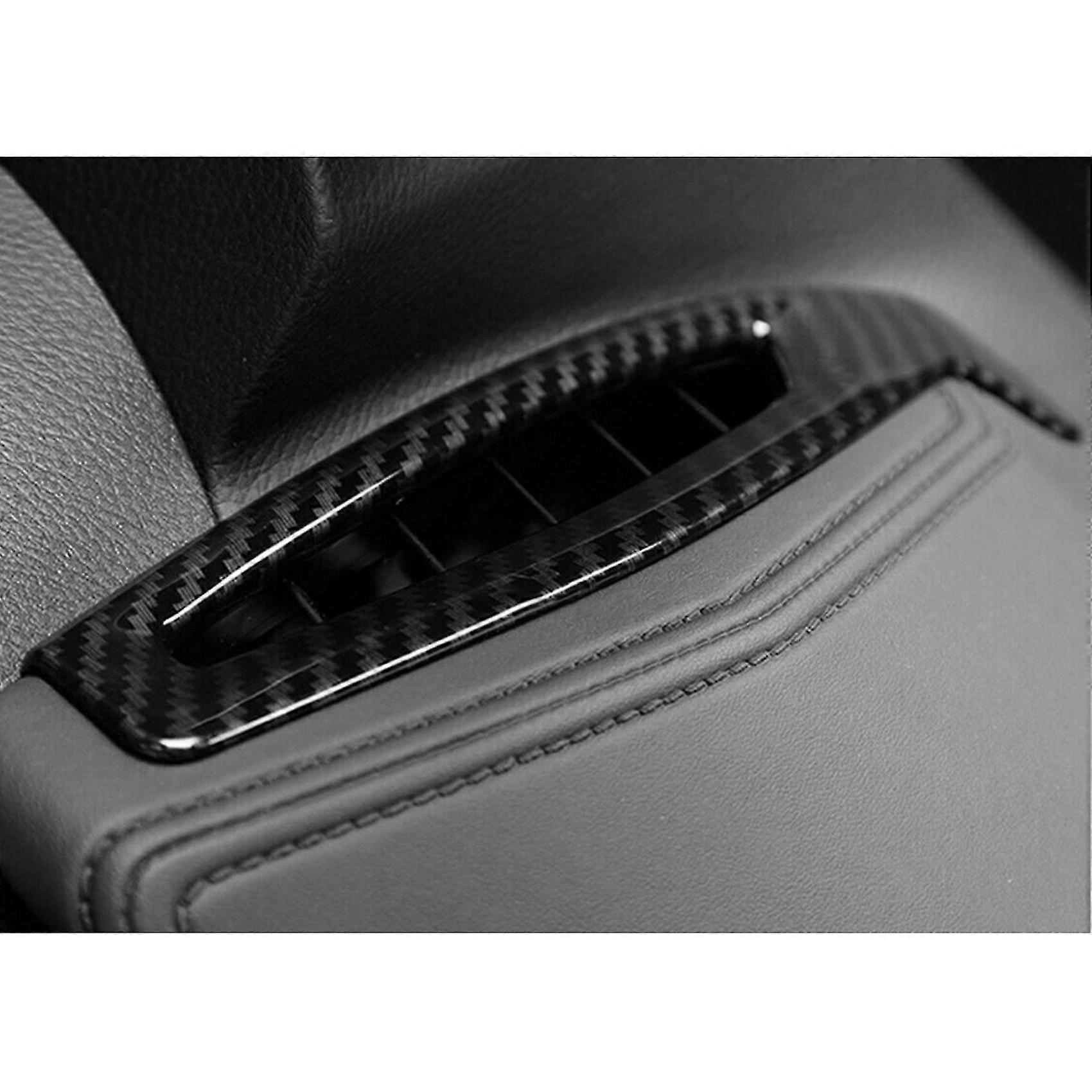 Auto-armaturenbrett-entlüftungsauslass-abdeckungen, Abs-kohlefaserverkleidungen, Passend Für C- 2018 2019 2020