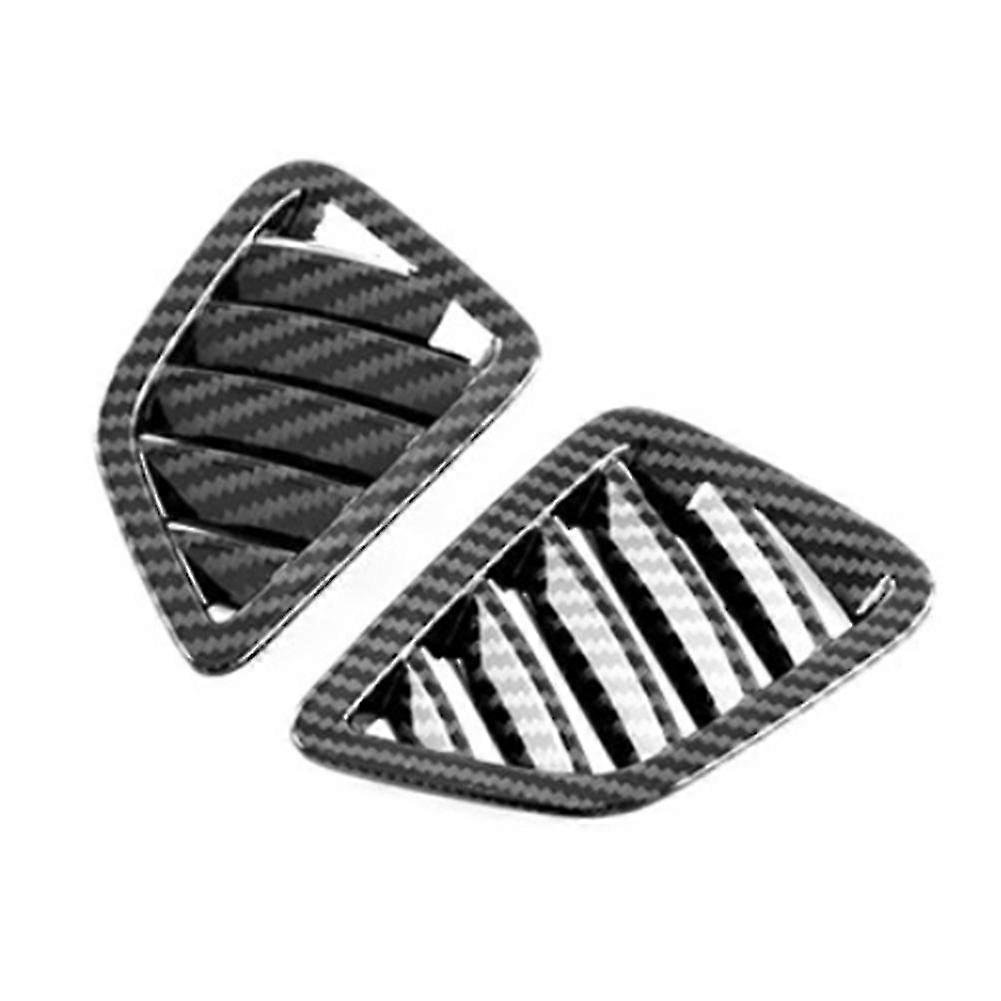 Carbon Faser Dashboard Air Outlet Abdeckung Für Carnival Ka4 2020 2021 2022 Rahmen Trim Dekoration Stick