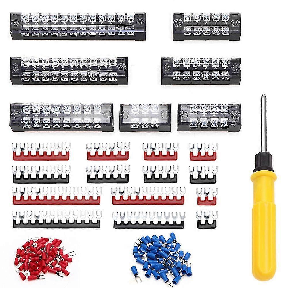 132-teiliges Klemmenblock-set