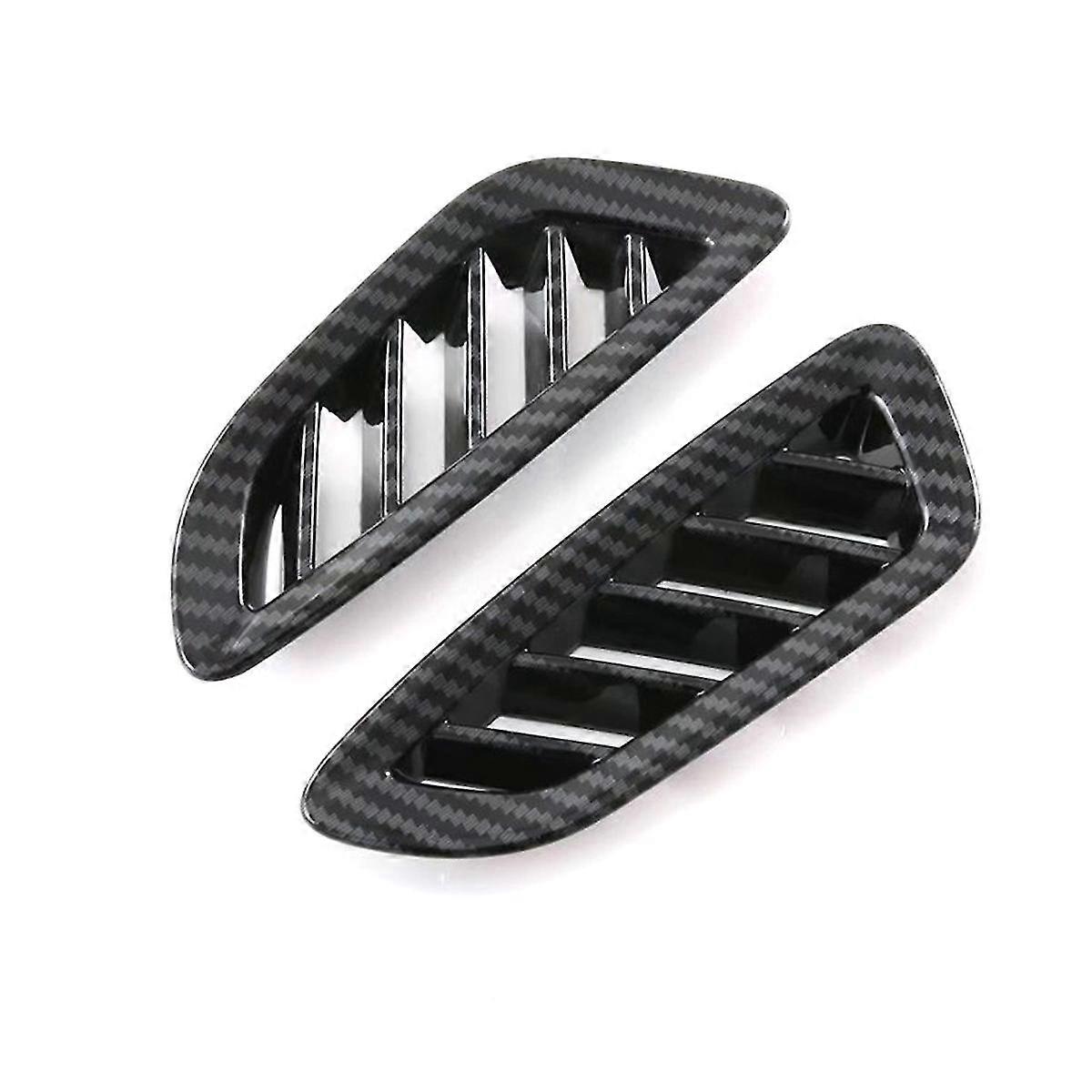 Niro 2022 Carbon Faser Auto Armaturenbrett Air Outlet Vent Trim Abdeckung Aufkleber Dekoration Rahmen Aufkleber