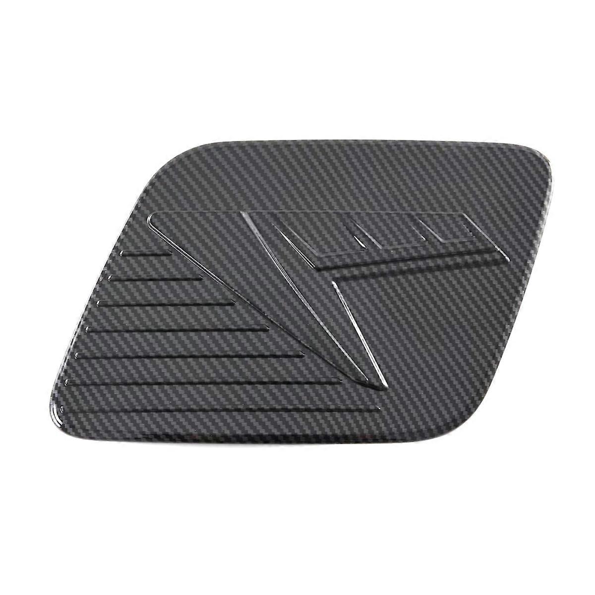 Für 2022 Carbon Faser Auto Tank Abdeckung Öl Kappe Dekorative Trim Aufkleber Zubehör