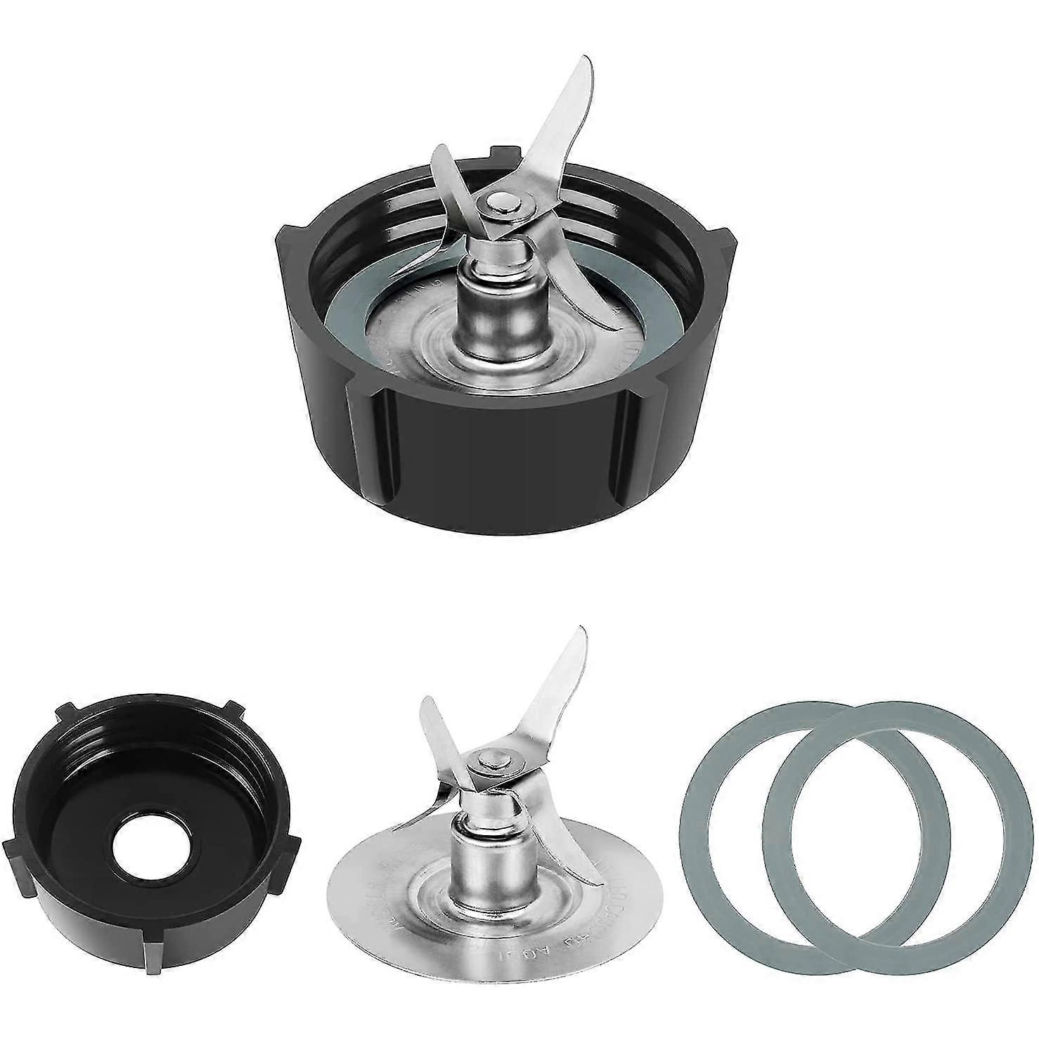Für Osterizer-mixmesser Mit Mixbehälterboden Und 4-punkt-messer 4961 Und 2 Stück O-ring-gummidichtung