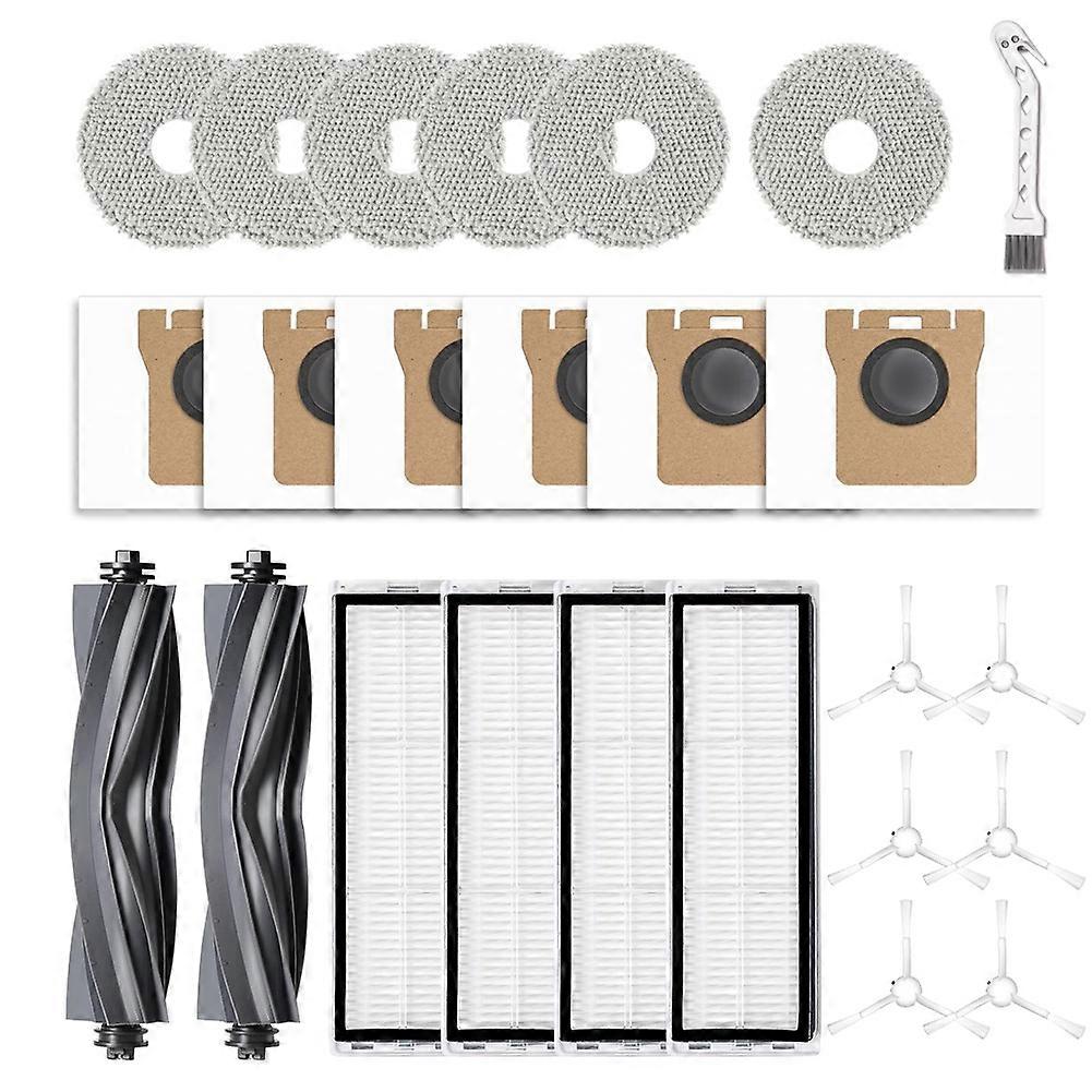 Ersatzteile Für Dreame L10s Ultra/l10 Ultra Staubsauger: Zubehörset, Hauptbürste, Filter, Reinigungspads Und Staubbeutel.