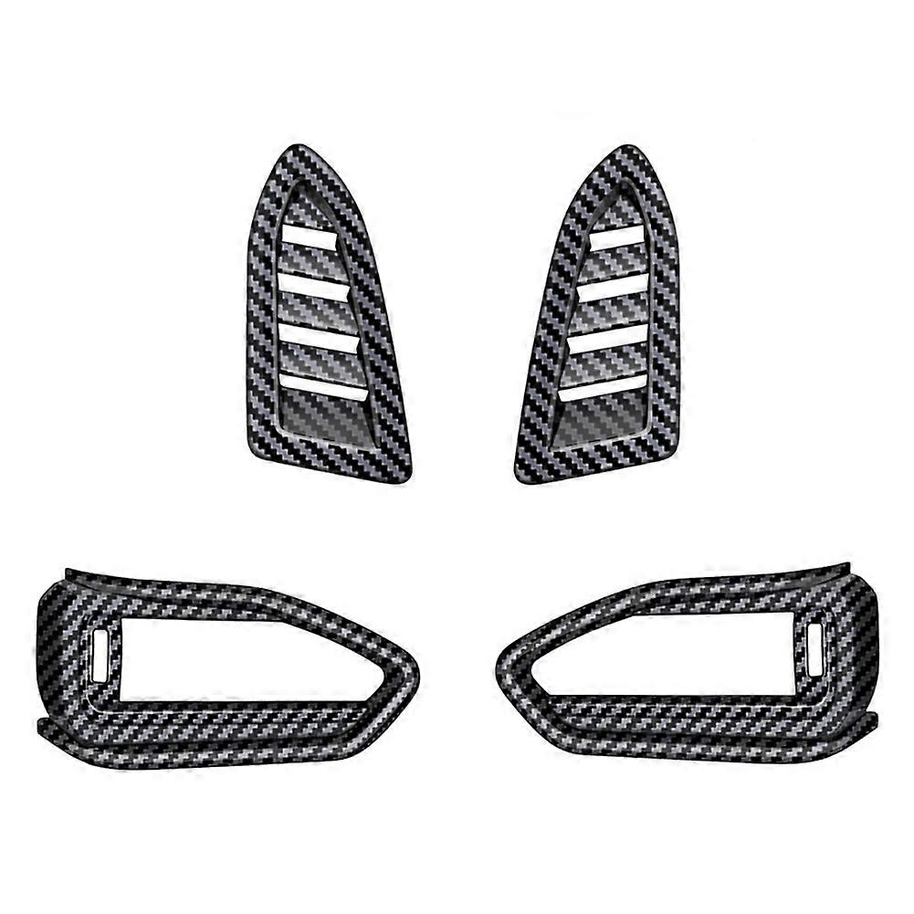 Für 2025 Side Dashboard Klimaanlage Vent Outlet Abdeckung Trim Innen Zubehör Carbon Faser