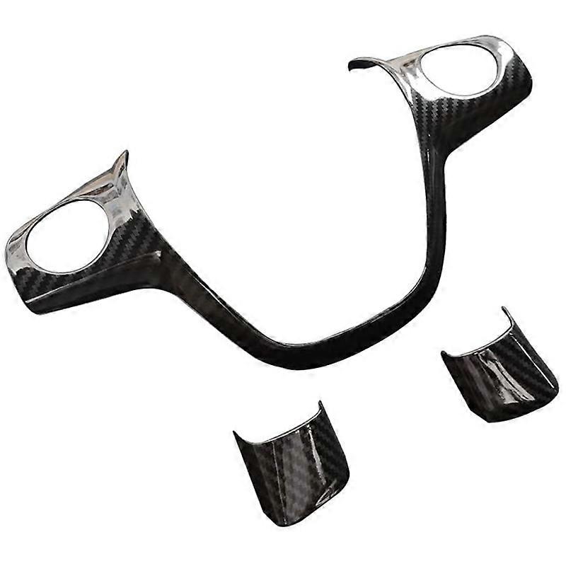 3pcs Carbon Fiber Farbe Lenkung Abdeckung Trim Dekorative Rahmen Für Focus Escape Mk3 Kuga 2012-2015 Ac