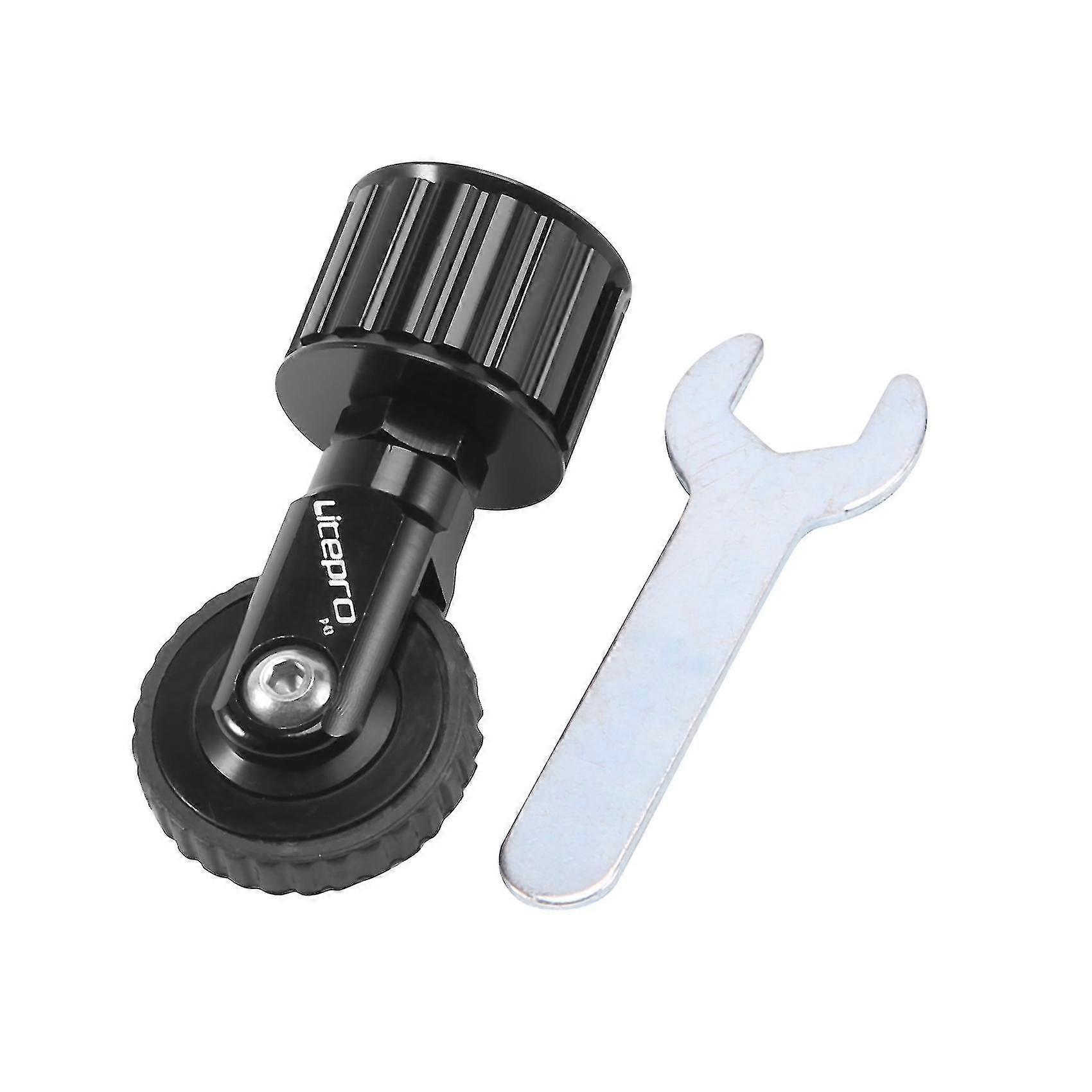 Für 33,9 Mm Faltrad Push Easy Bike Führungsstange 412 Easy Wheel Fahrradteile, Schwarz