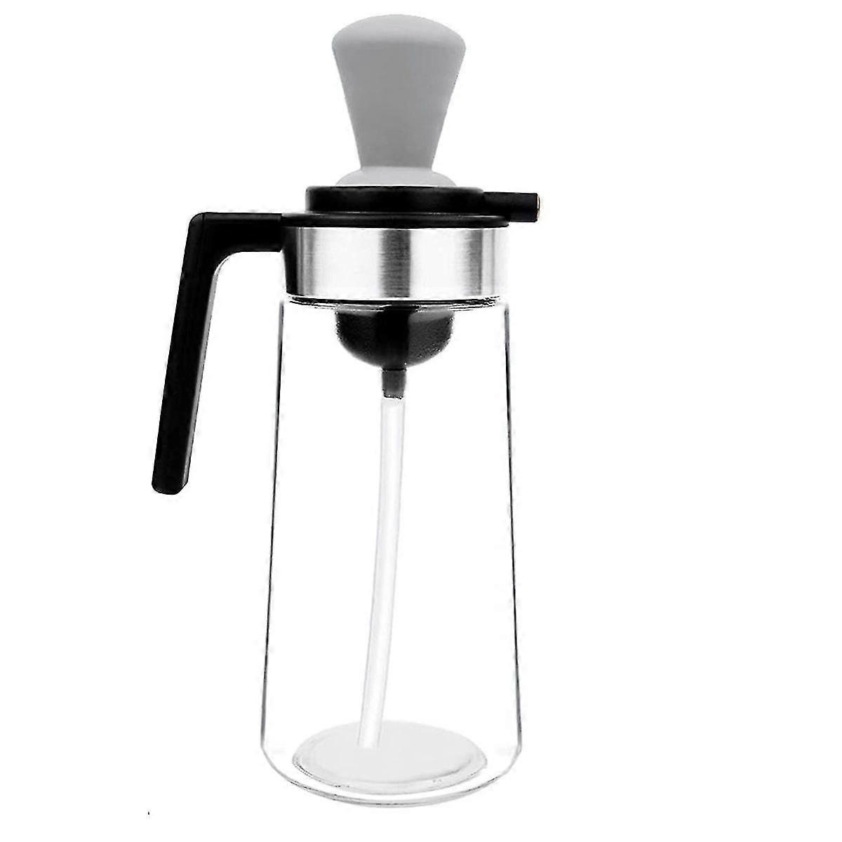 Olivenöl-essig-flasche Mit Silikon-tropfer Zum Kochen, Ölspenderflasche Für Die Küche