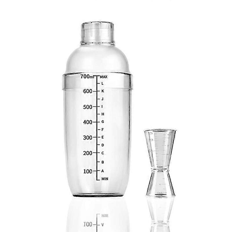 Shaker, 700 Cc / 24 Oz Kunststoff-shaker-set. Verwenden Sie Wein-shaker-bar-mischwerkzeug