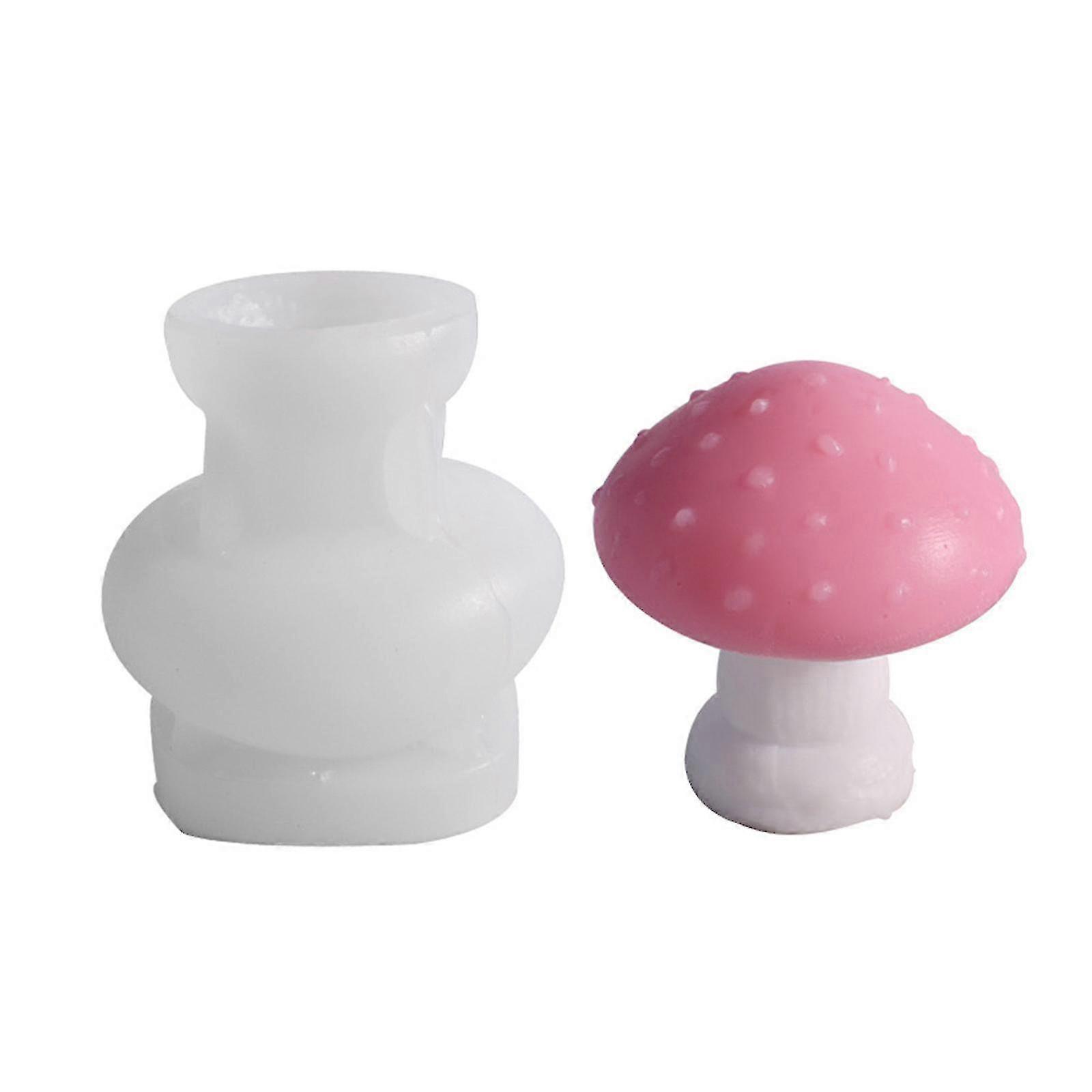 Kreative Diy Handgemachte Produkte 3d Pilz Silikonform Seife Kerze Form