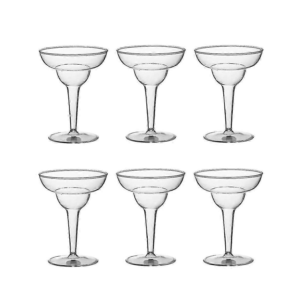 Großes Champagner-set Mit 6 Stielgläsern, Trinkbecher Für Rot- Oder Weißwein, Cocktail, Martini, Groß