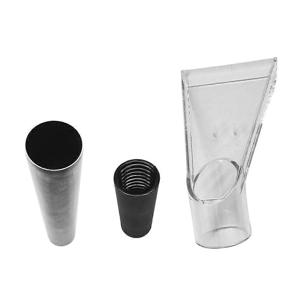 38 Mm Transparenter Rakelkopf, Edelstahlrohr, Transparenter Kopf, Weiche Gummidichtung, Zubehör Für Nass-/trockensauger