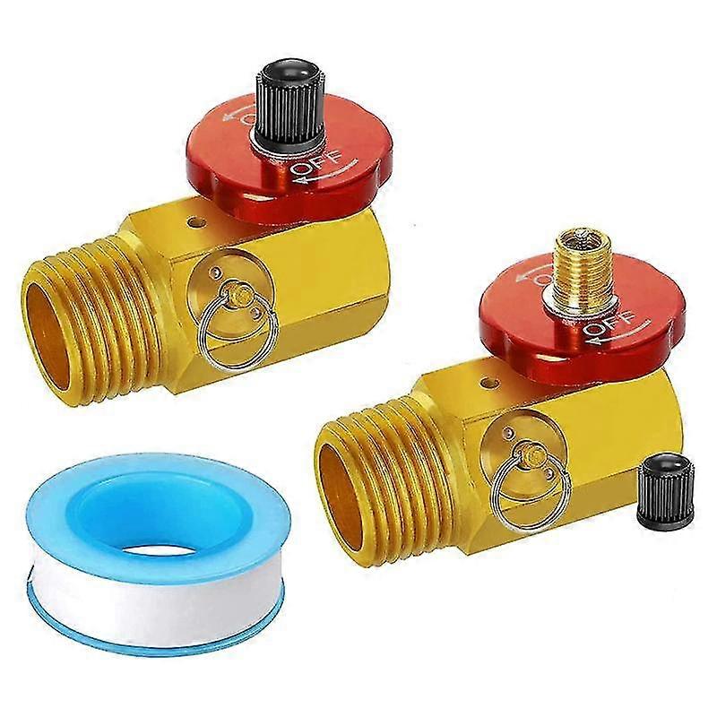 Tankverteiler Mit Anschluss, Sicherheitsventil Und Behälter 1/2 Zoll Npt X 1/4 Zoll Npt Schlauch X 1/8 Inc