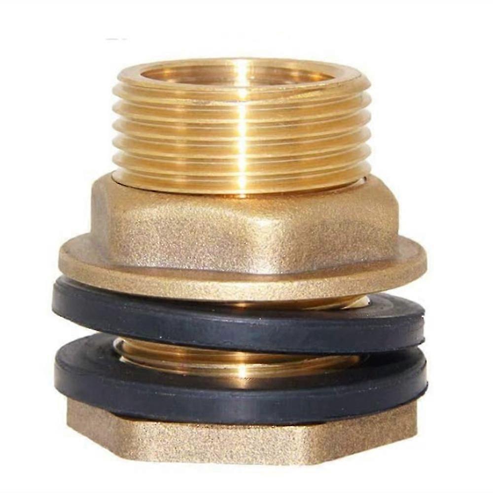 1 „femelle 1-1/4“ Außengewinde, Messing-wassertankanschluss, Schott-tankanschluss