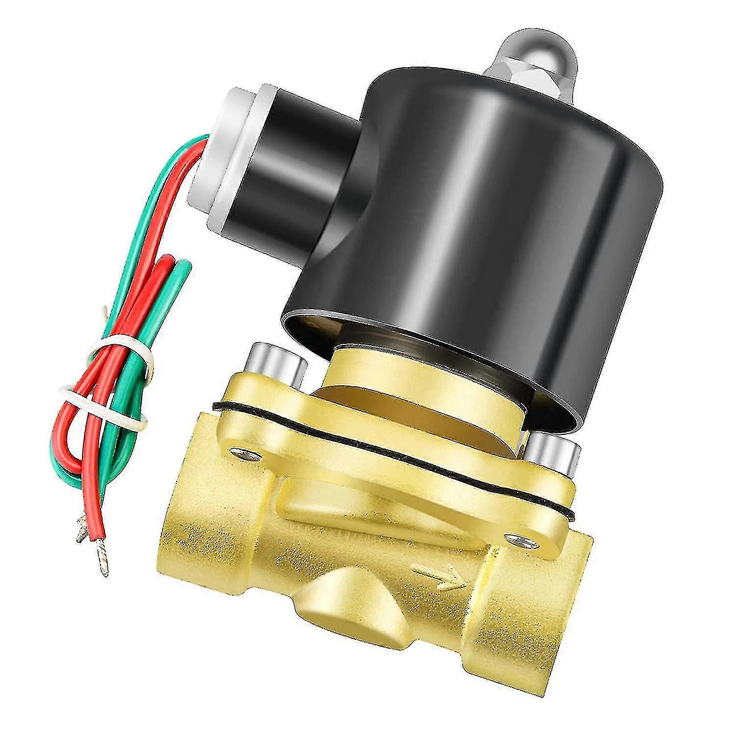 Pneumatisches Elektrisches Magnetventil 1 Zoll Npt 12 V/24 V/110 V/220 V Messing Elektrisches Magnetventil 2w-250-25 Normalerweise Geschlossen Wasser, Luft, Diesel