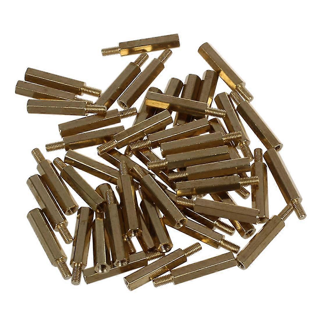50 Stück M3-stecker X M3-buchsen-leiterplattenschrauben, Abstandshalter, Sechskant, 26 Mm Länge