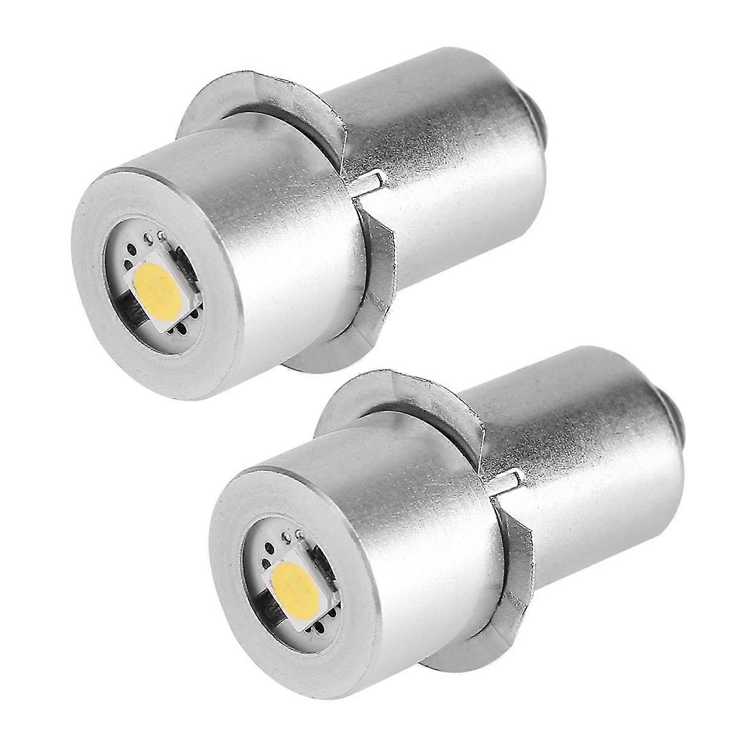 2 Stück 1 W P13,5 S Led-taschenlampenlampe, 100–110 Lm, 2700–7000 K, Ersatzlampe, Taschenlampenlampe, Notfallarbeit