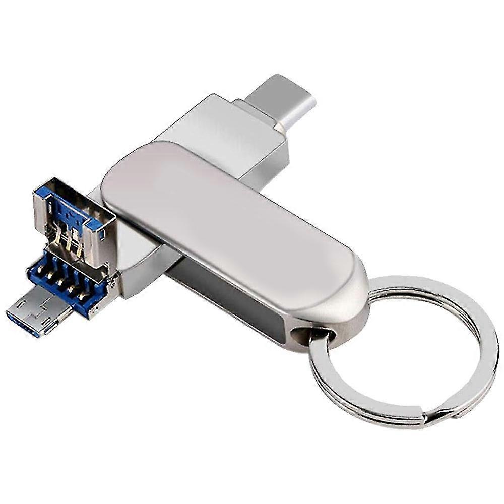 3-in-1-usb-flash-laufwerk Typ-c+-usb+usb3.0 Mini-usb-flash-laufwerk Aus Metall U-disk-speicherkarte (16 Gb)