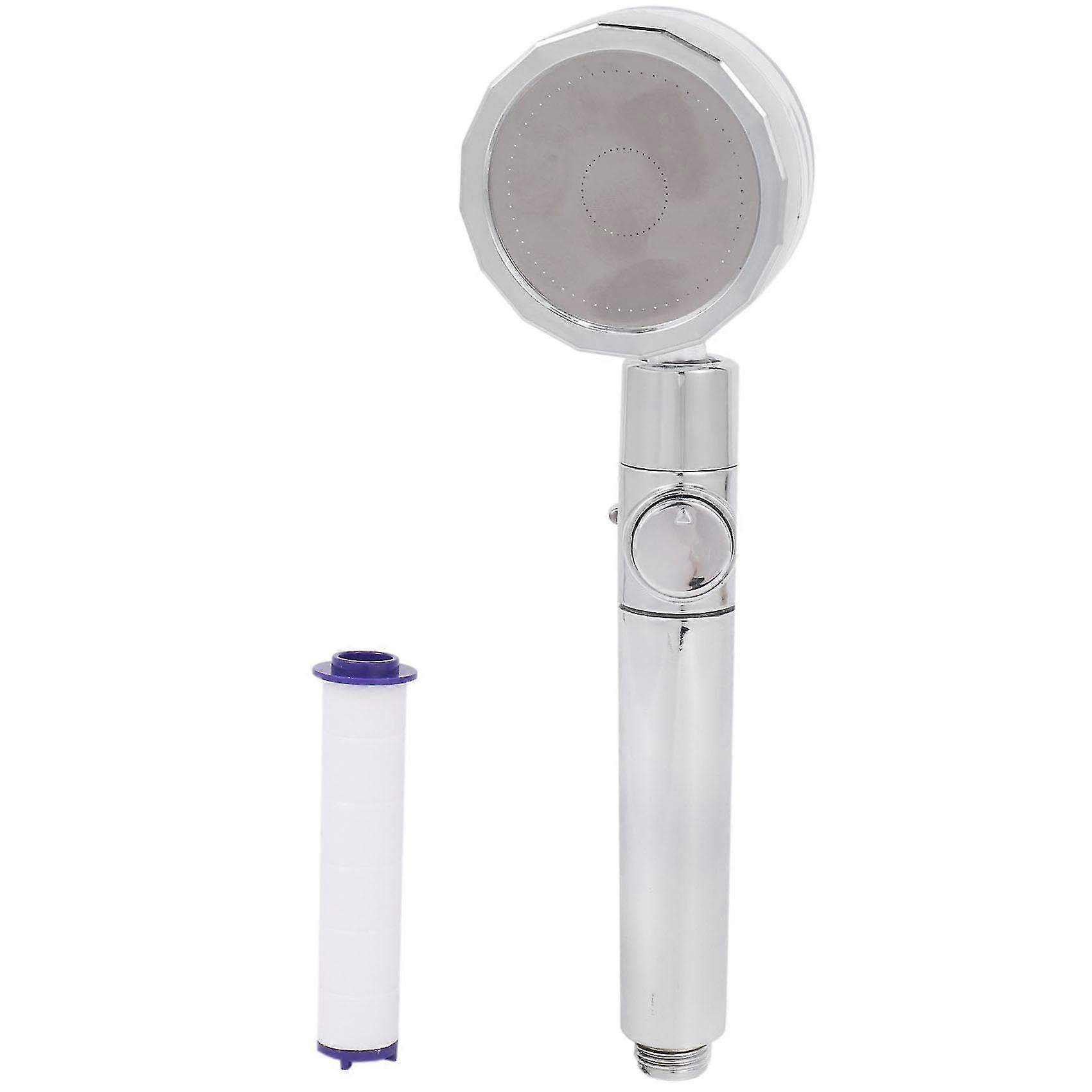 Abnehmbarer Handbrausekopf, Wassersparend, Rotierender Durchfluss, Mit Ventilator, Wasserfall, Hochdruckspray, Nicht