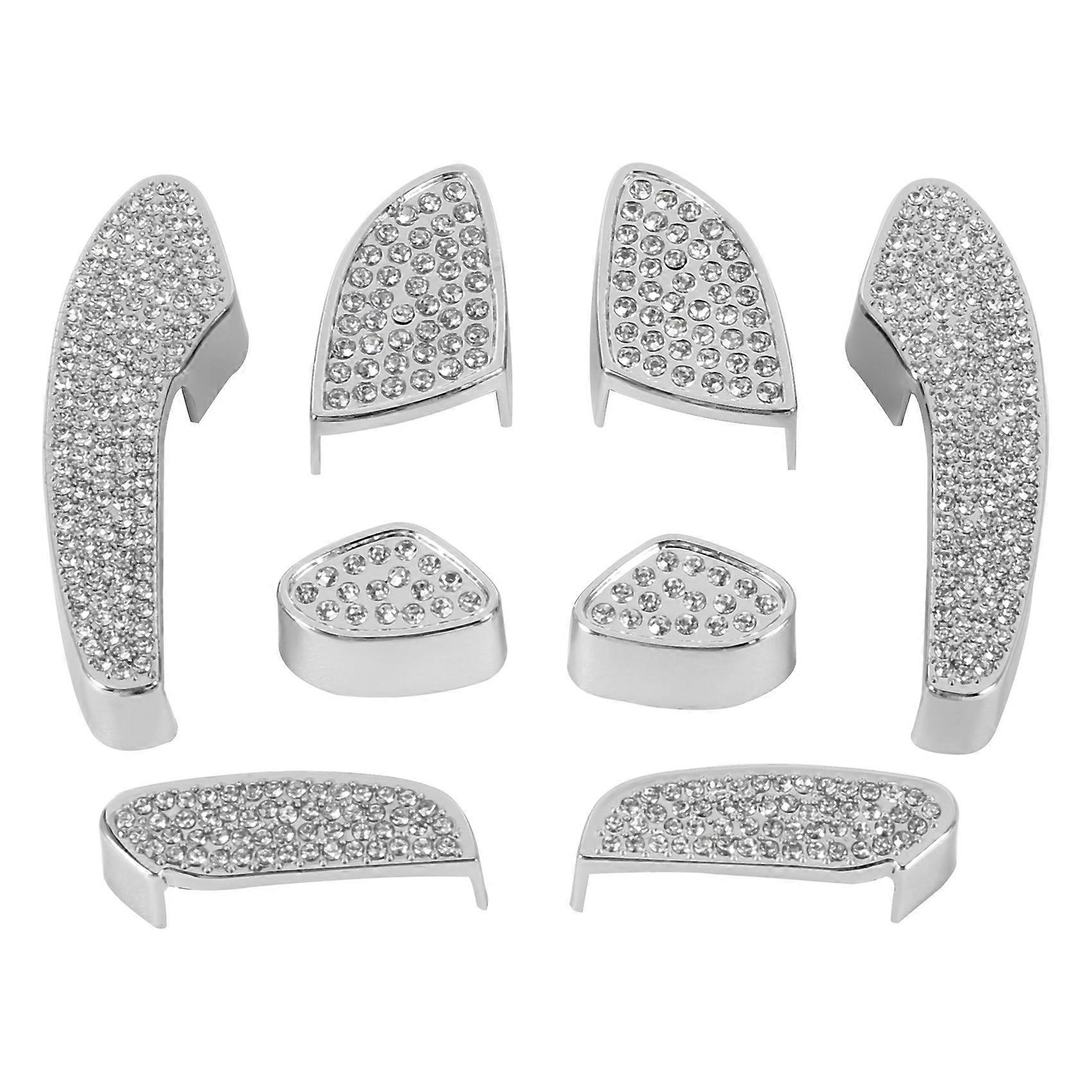 Silber Bling Crystal Adjust Steuerschalter Dekor Abdeckung Zierleisten Für C E Glc W205 W213 X205 2015+